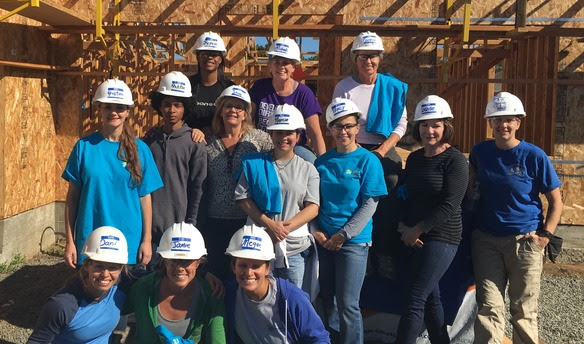 A Women's Build day for Habitat for Humanity