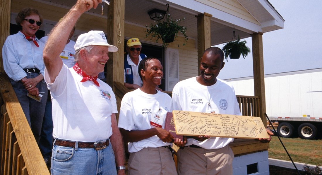 100,001st house dedication/Plains, Georgia/1.3MB