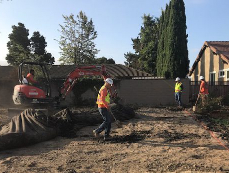 Work Begins on Napa Home!